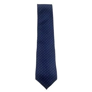 Zylos Gold George Machado Necktie 100% Silk Blue